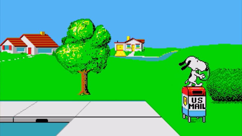 Screenshot for Snoopy: The Cool Computer Game