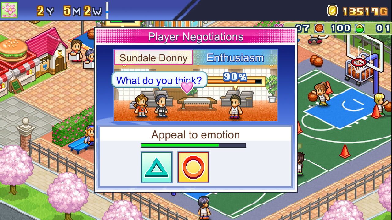 Screenshot for Basketball Club Story