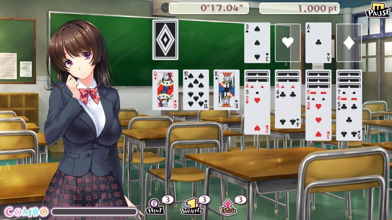 Screenshot for Pretty Girls Klondike Solitaire