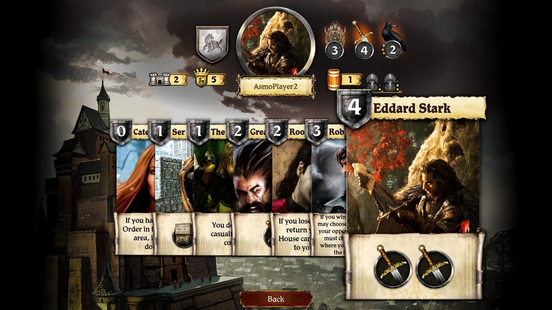Screenshot for A Game of Thrones: The Board Game - Digital Edition