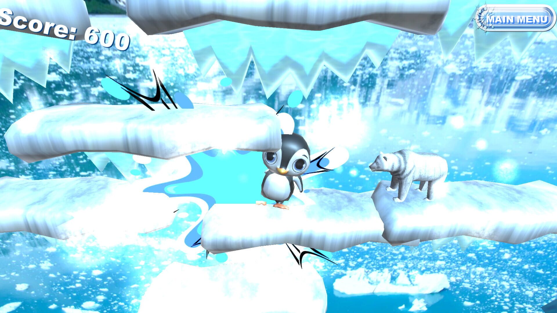 Screenshot for Penguin Climbing