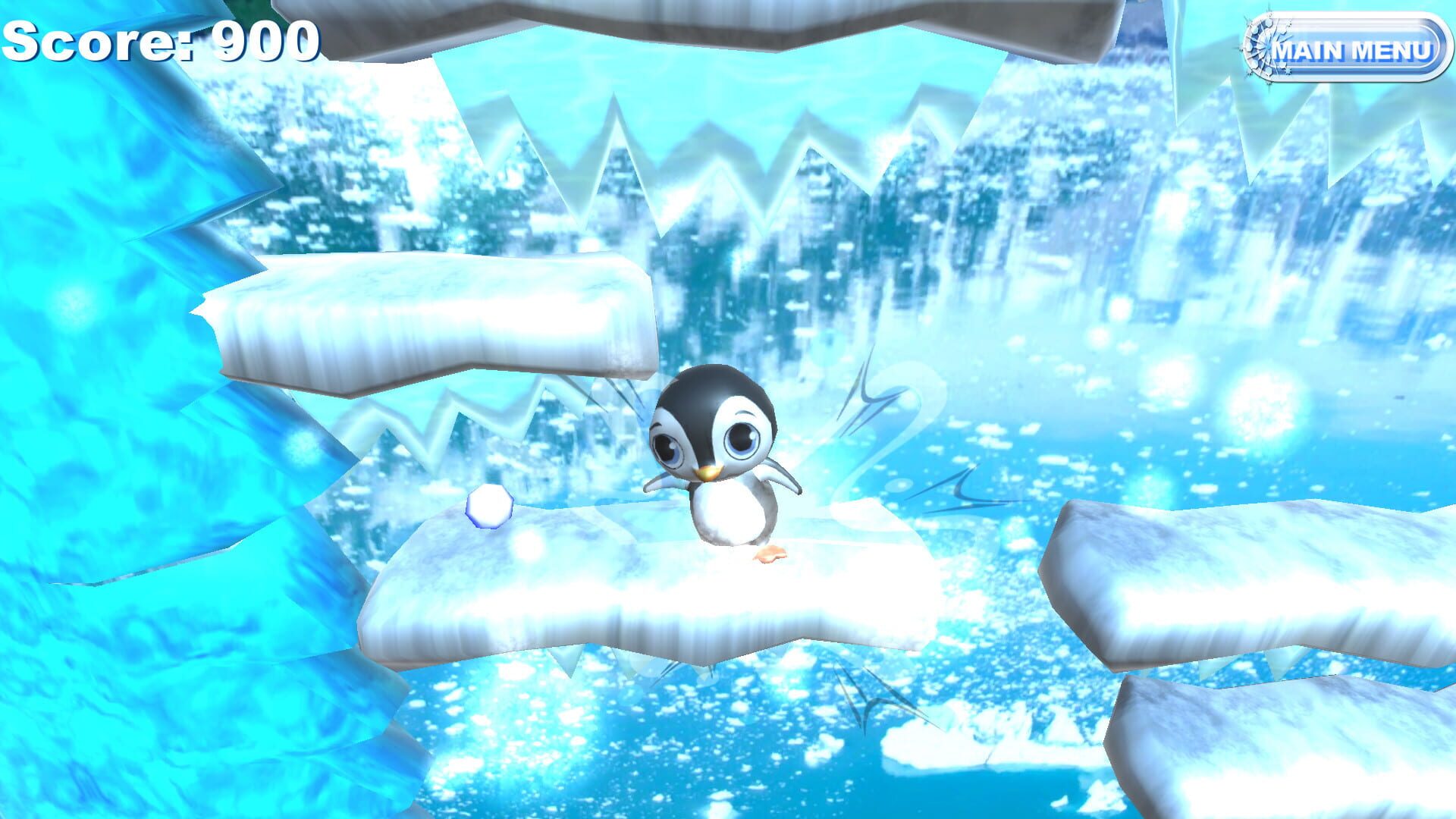 Screenshot for Penguin Climbing
