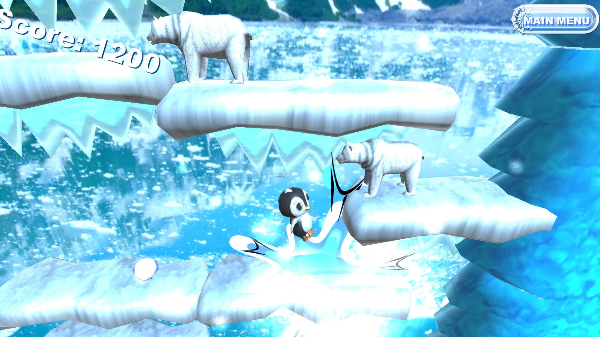 Screenshot for Penguin Climbing