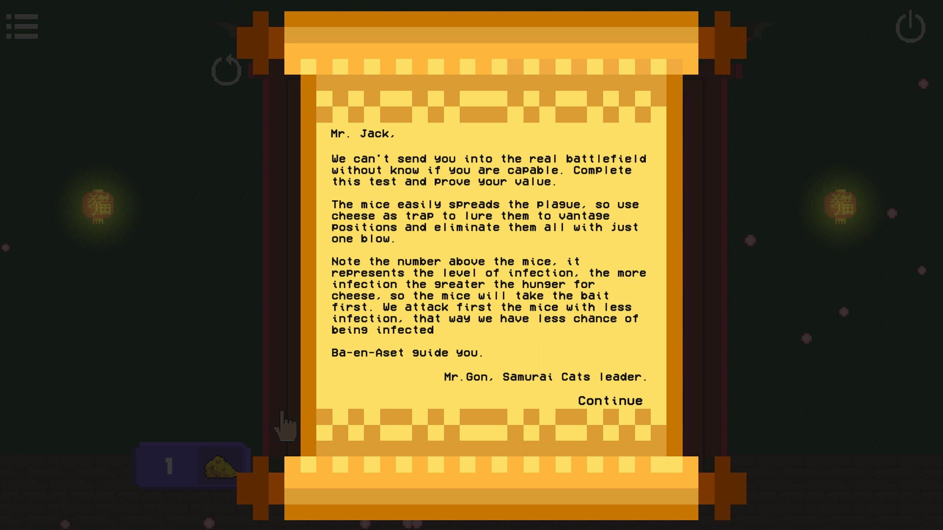 Screenshot for Samurai Cat