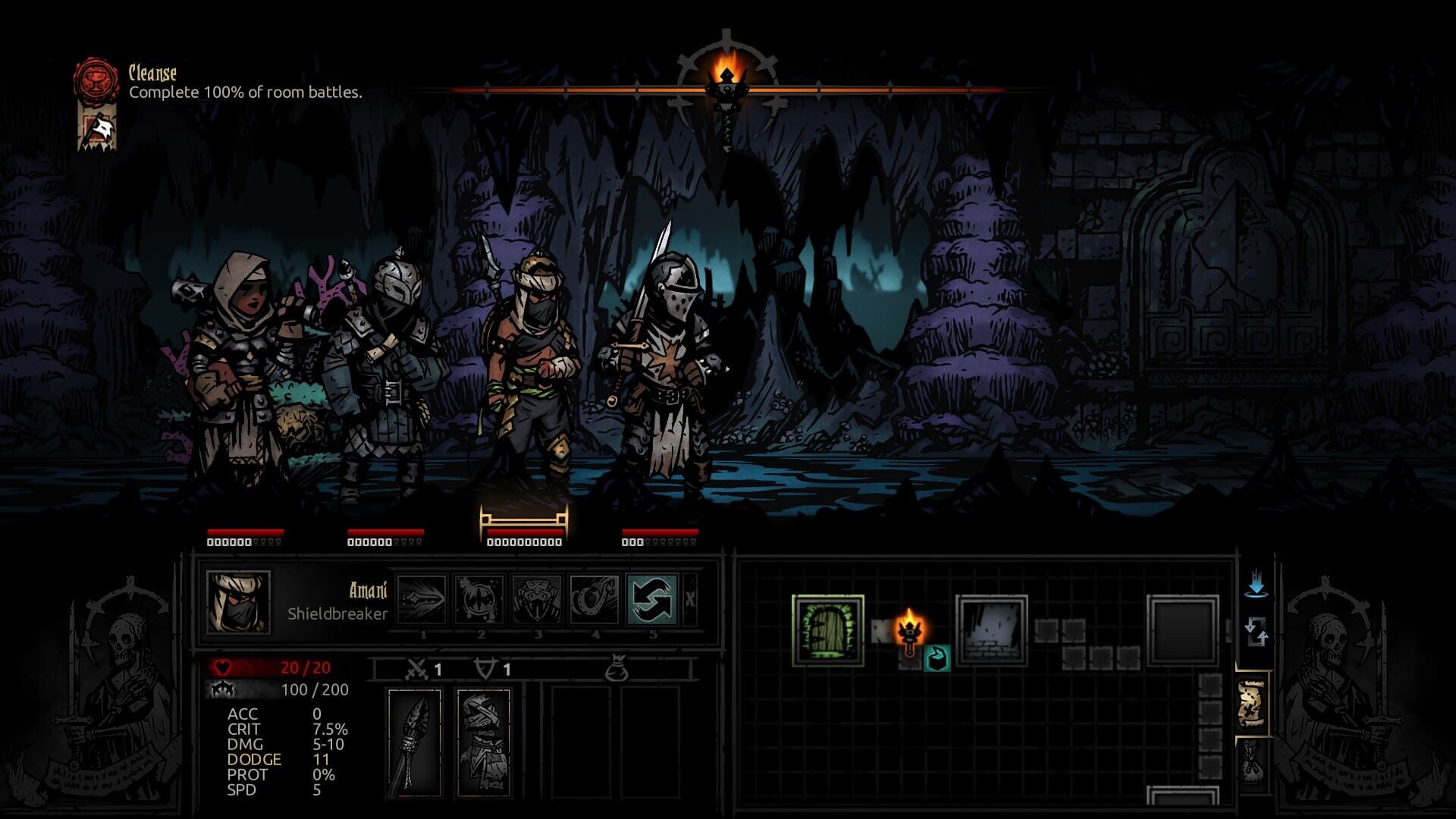 Screenshot for Darkest Dungeon: The Shieldbreaker