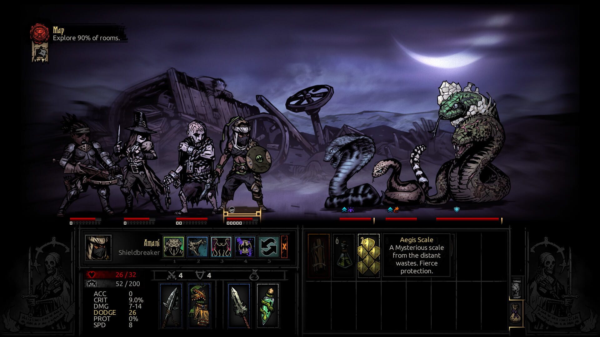Screenshot for Darkest Dungeon: The Shieldbreaker