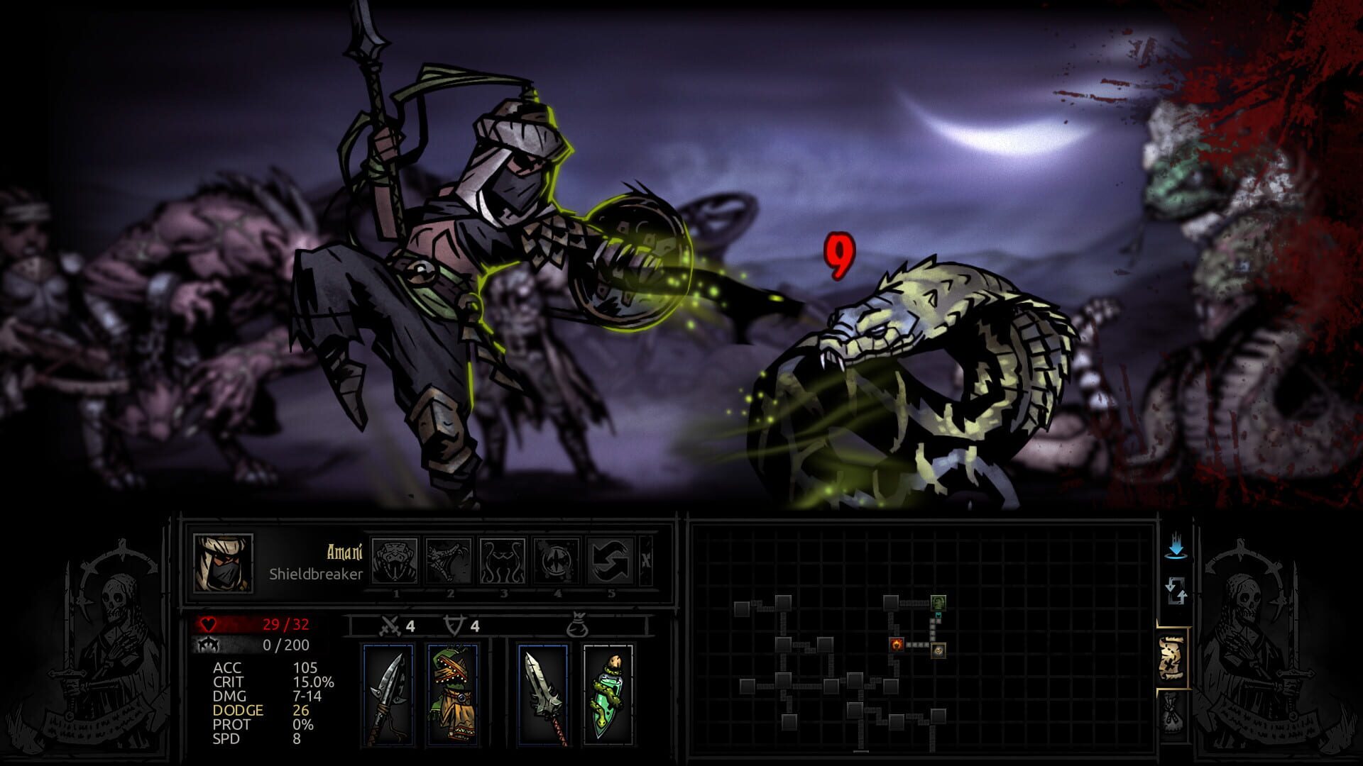 Screenshot for Darkest Dungeon: The Shieldbreaker