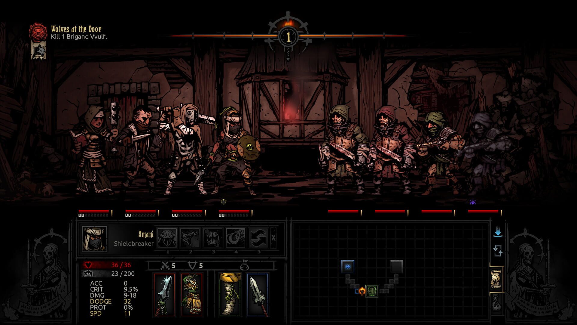 Screenshot for Darkest Dungeon: The Shieldbreaker