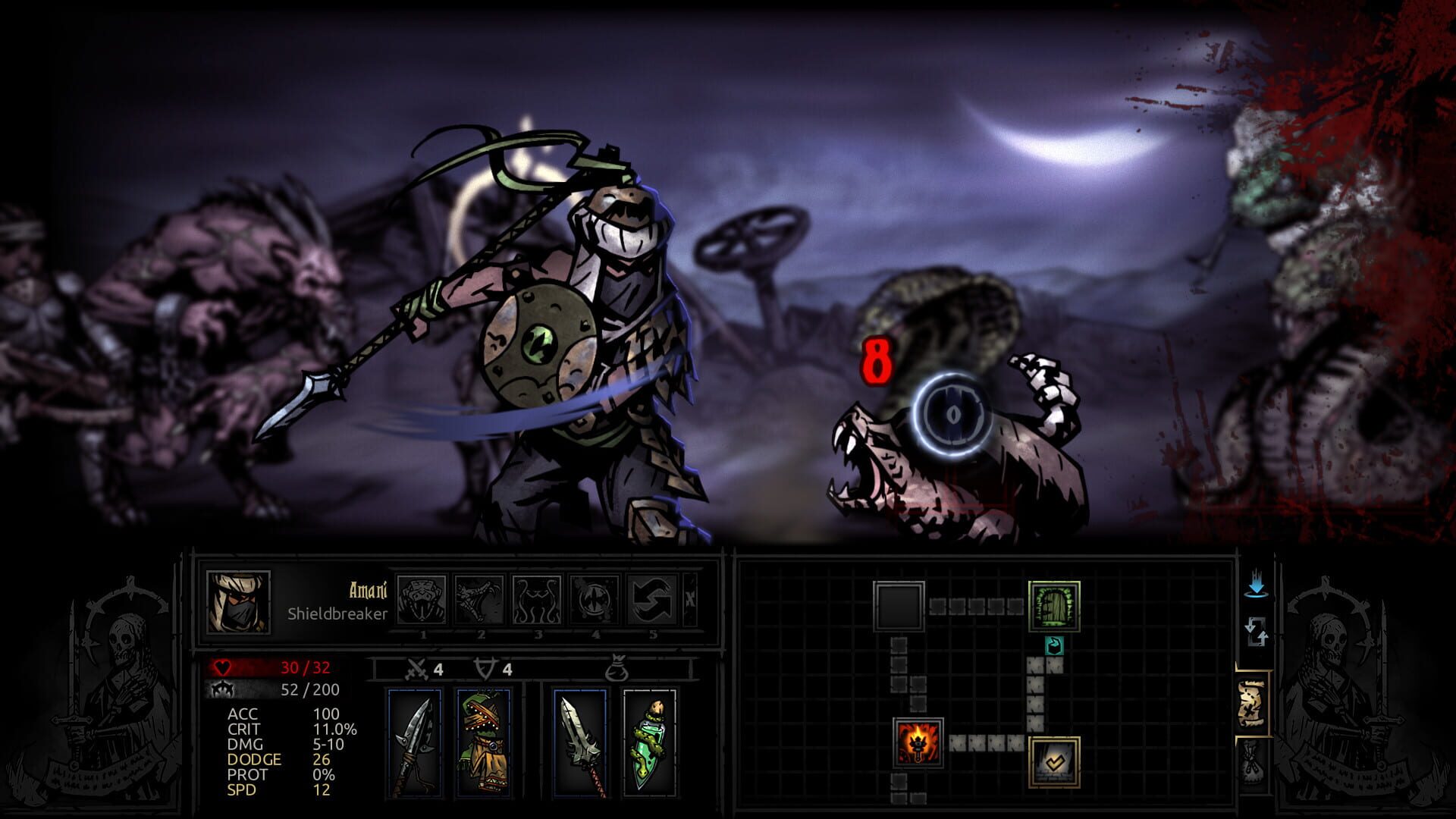 Screenshot for Darkest Dungeon: The Shieldbreaker