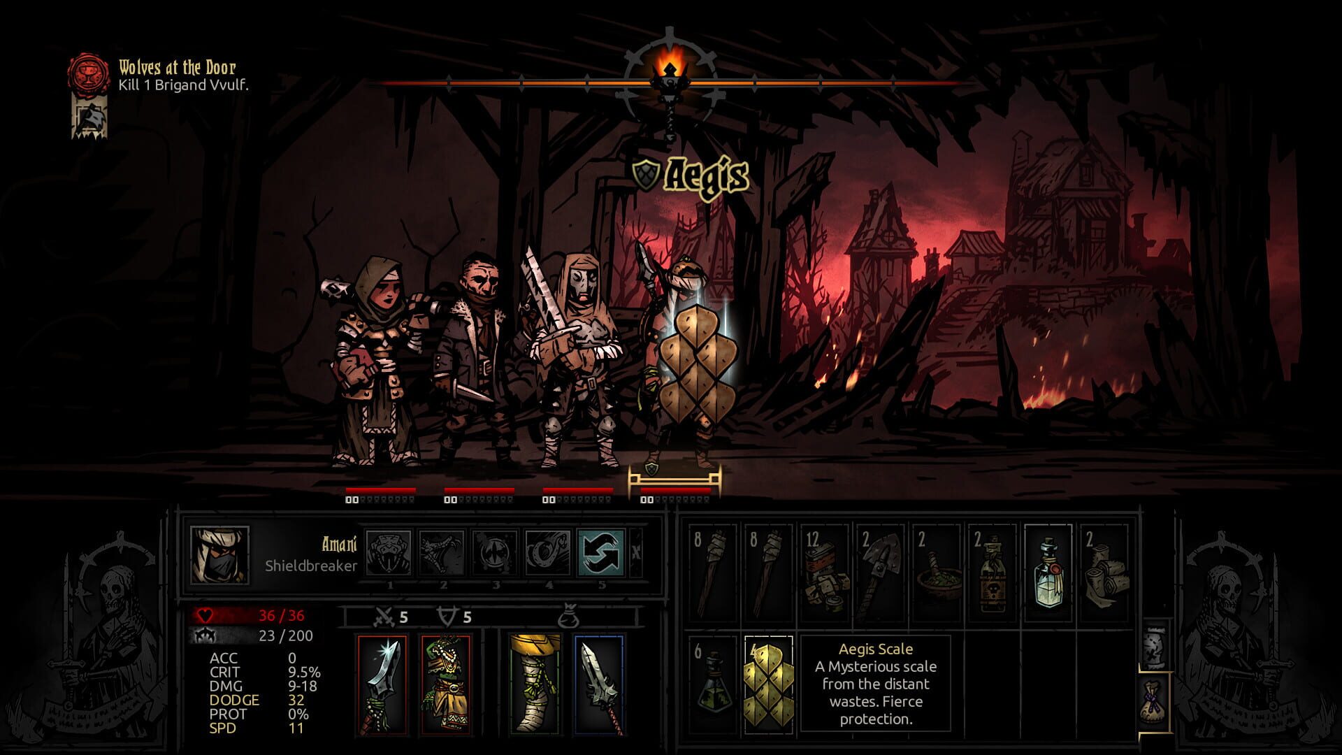 Screenshot for Darkest Dungeon: The Shieldbreaker