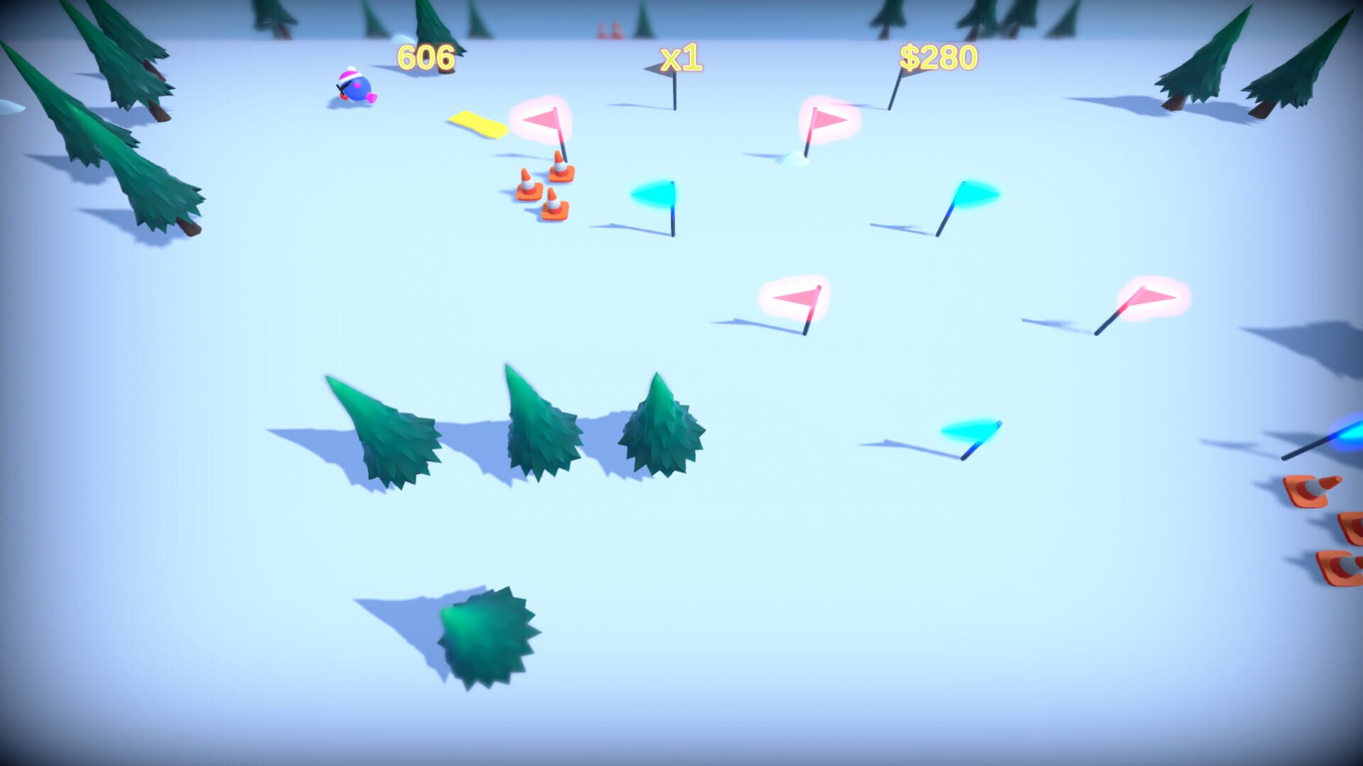 Screenshot for Horatio Goes Snowboarding