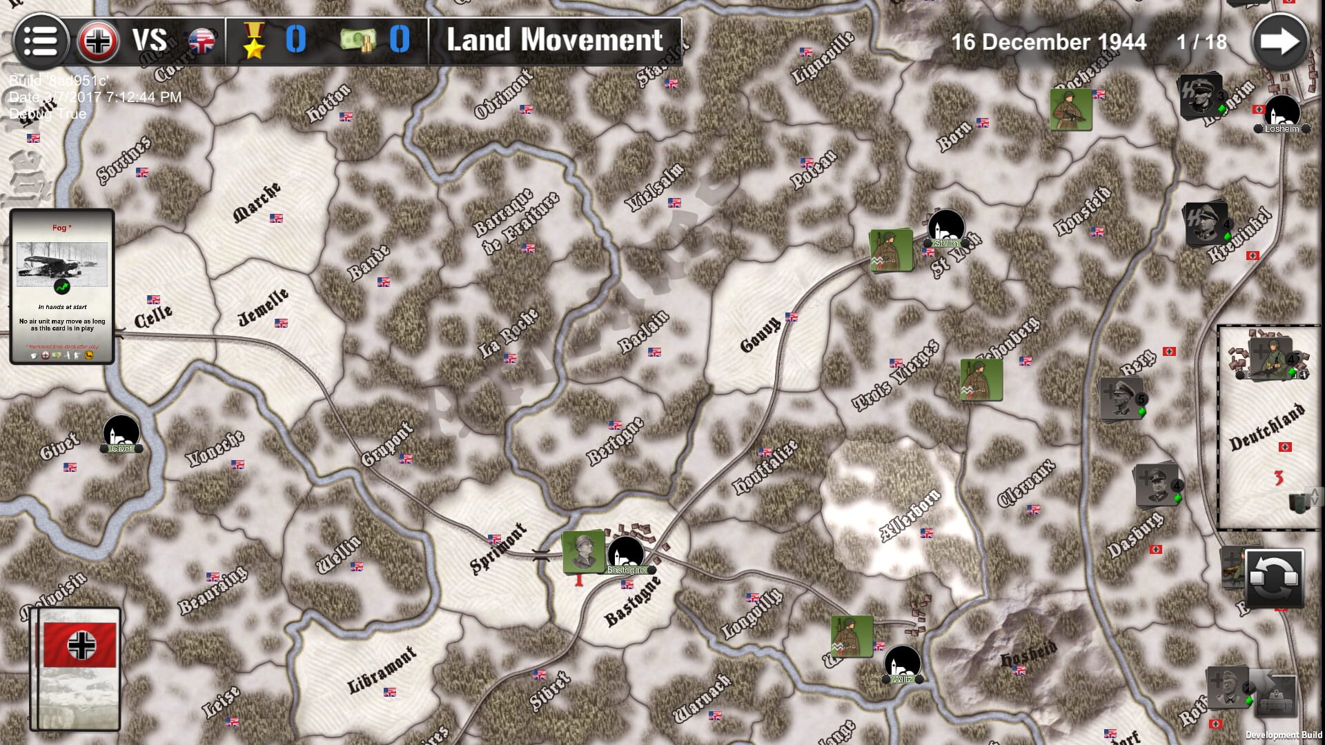 Screenshot for Wars across the World: Bulge 1944