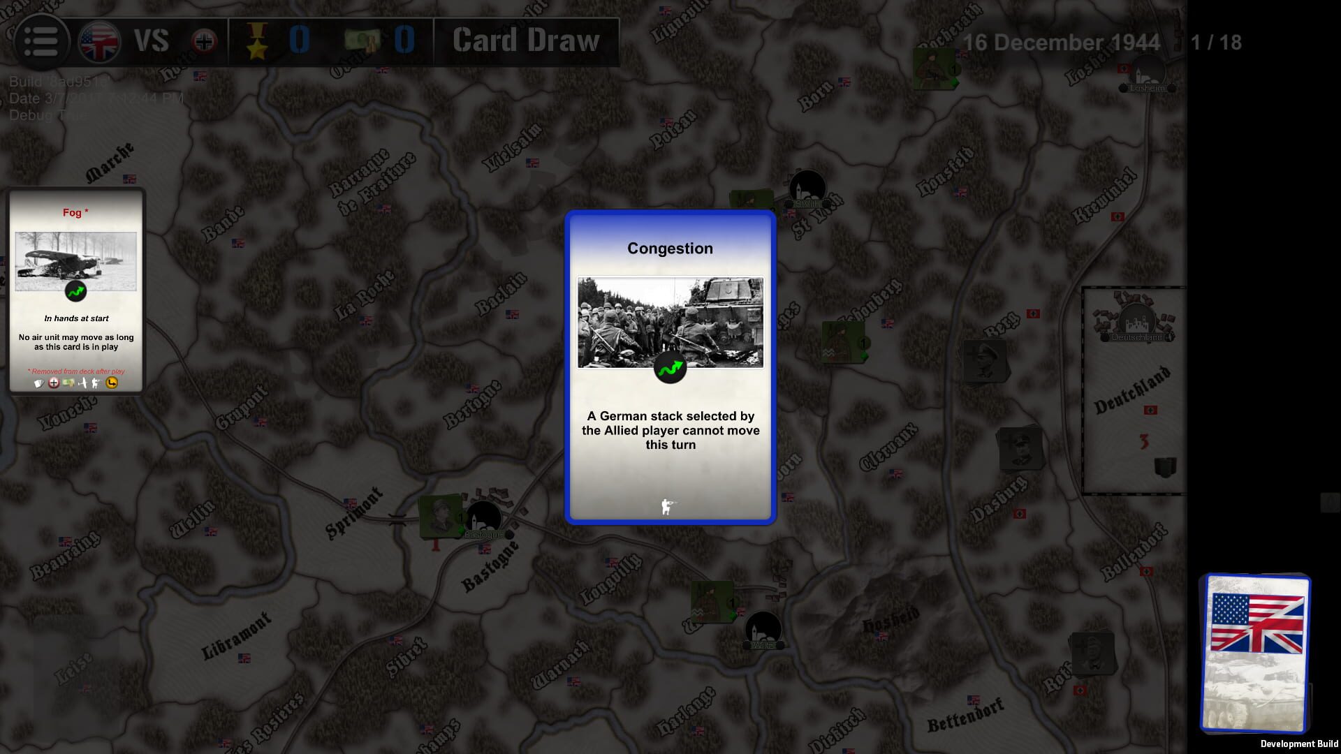 Screenshot for Wars across the World: Bulge 1944