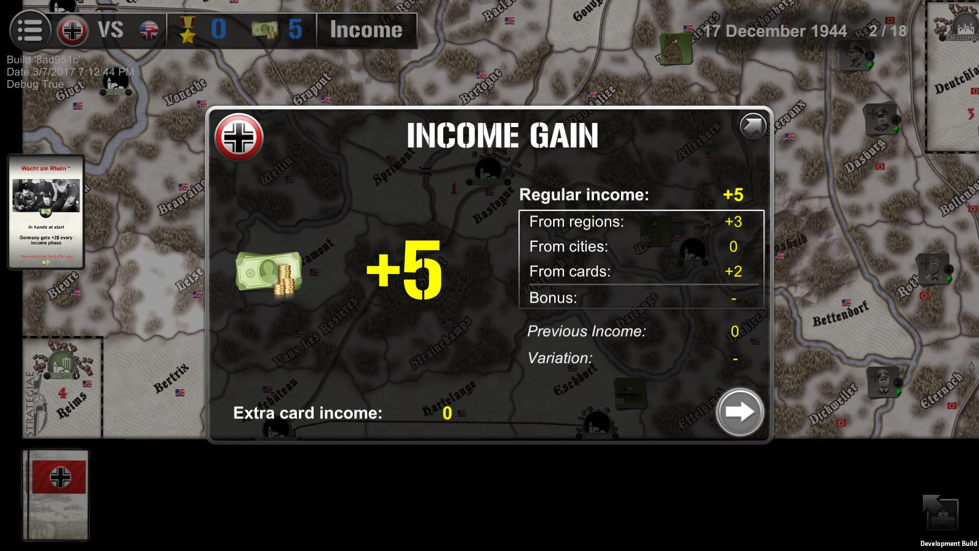 Screenshot for Wars across the World: Bulge 1944