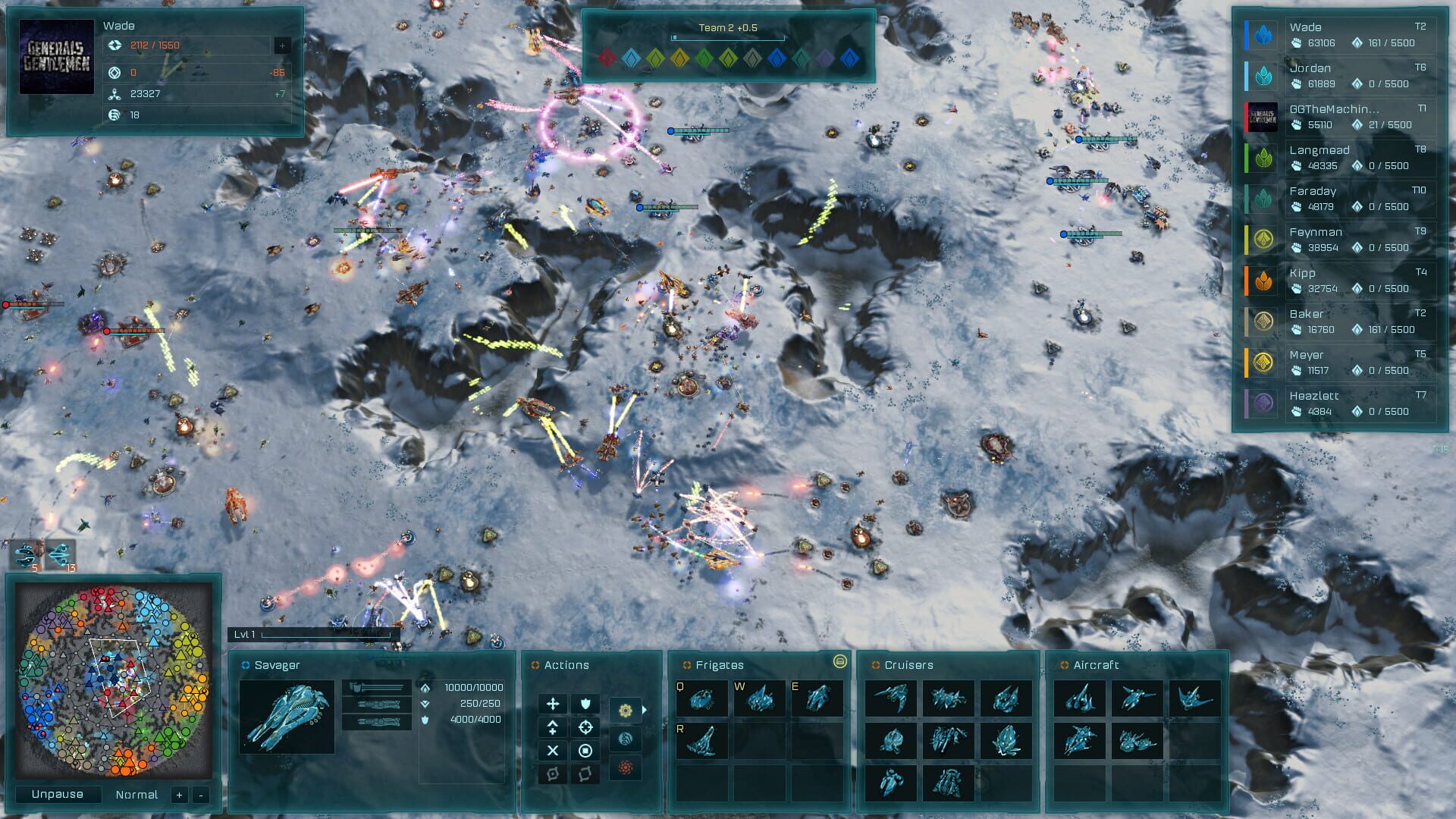 Screenshot for Ashes of the Singularity: Escalation - Inception