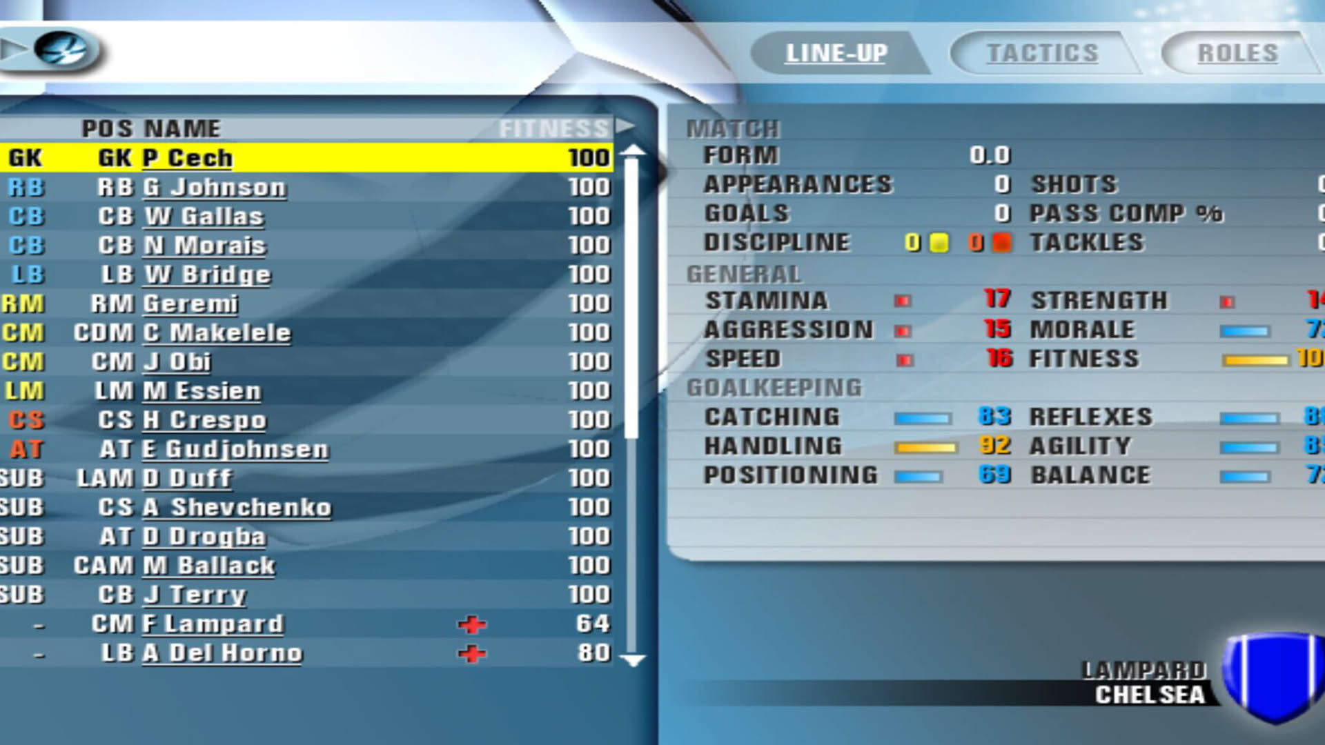 Screenshot for Premier Manager 2006-07