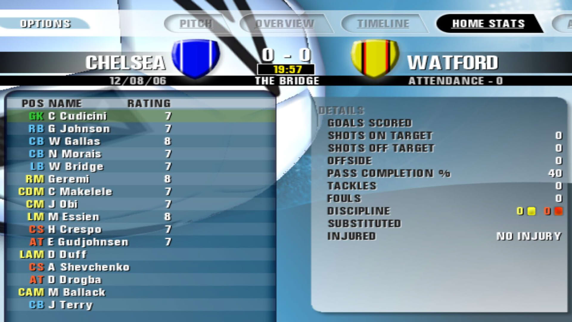 Screenshot for Premier Manager 2006-07