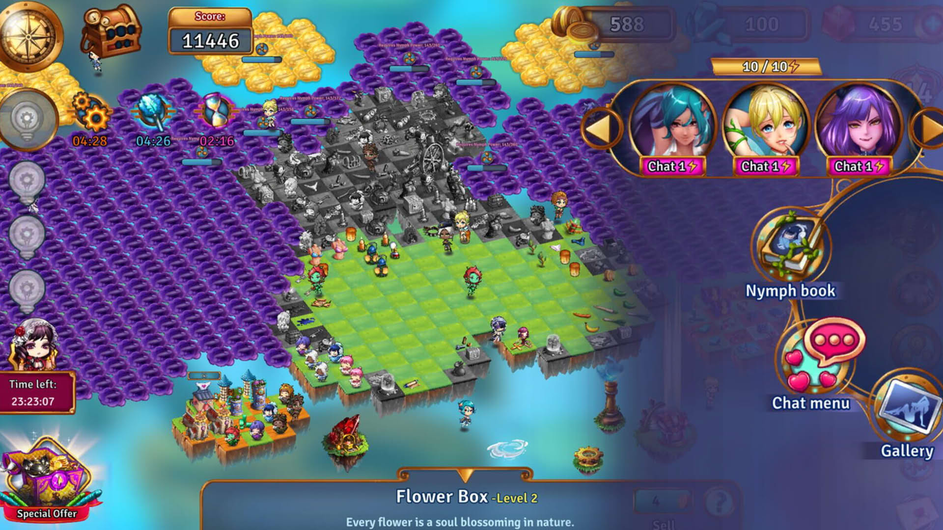 Screenshot for Merge Nymphs
