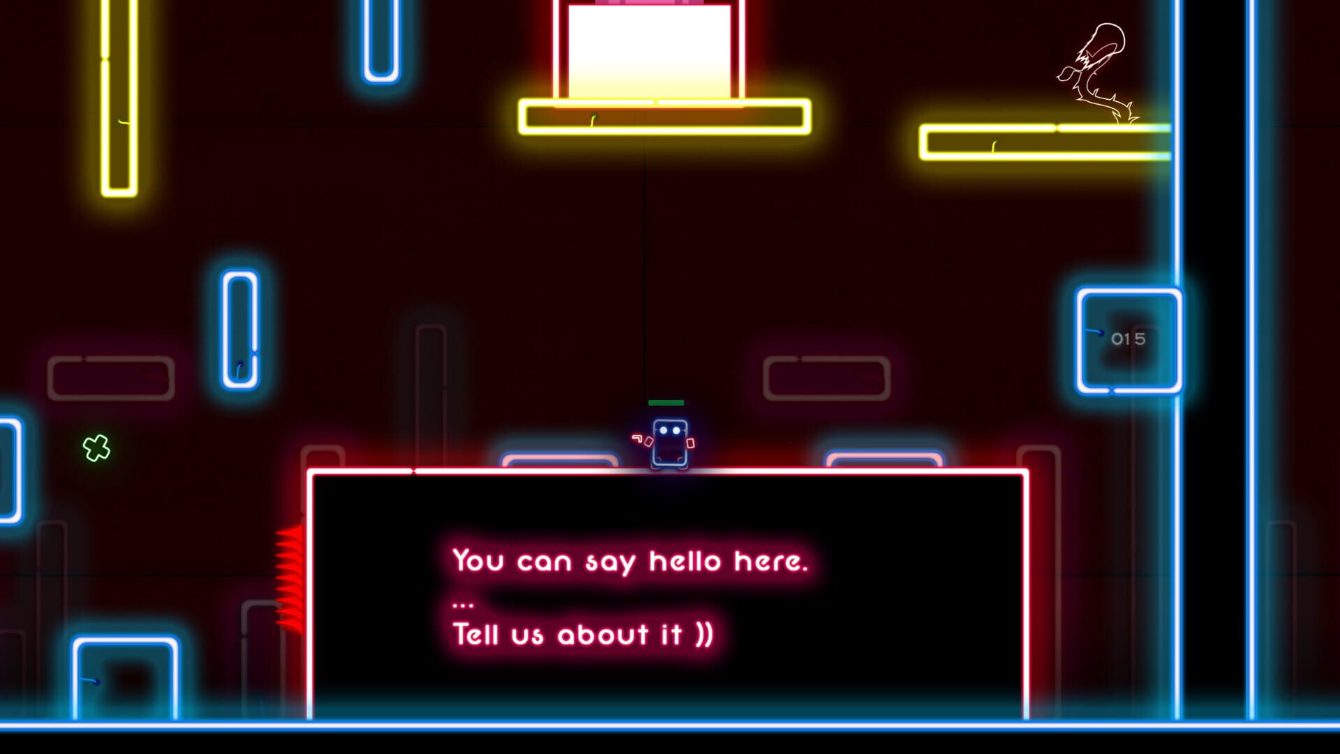 Screenshot for Neon Warrior