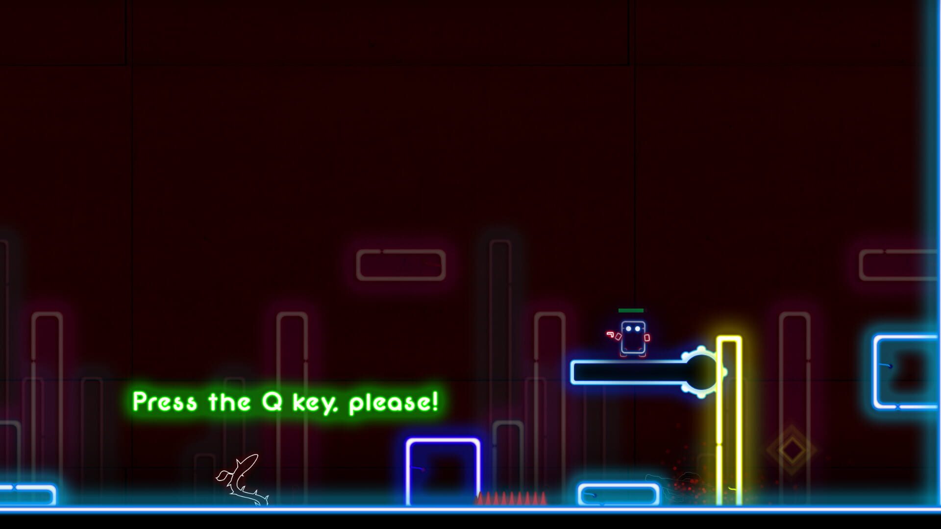 Screenshot for Neon Warrior