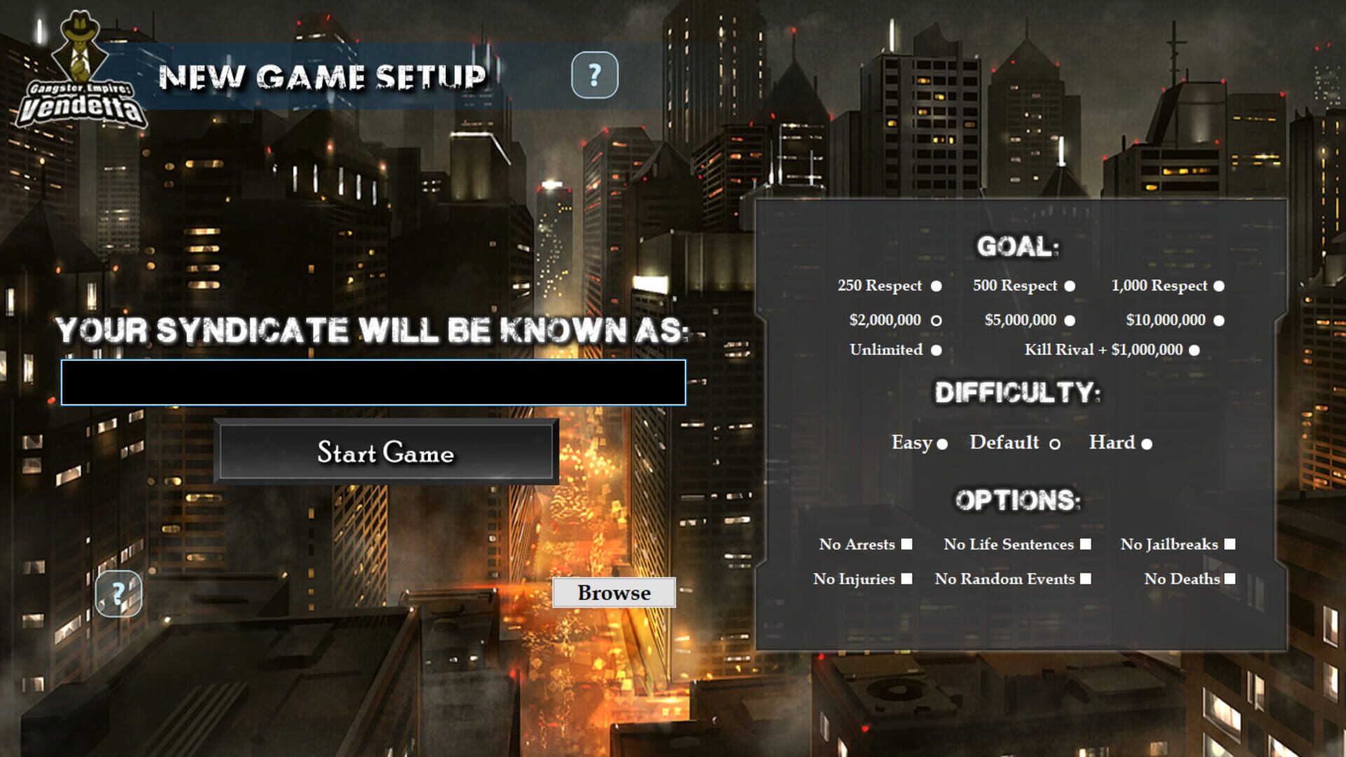 Screenshot for Gangster Empire: Vendetta