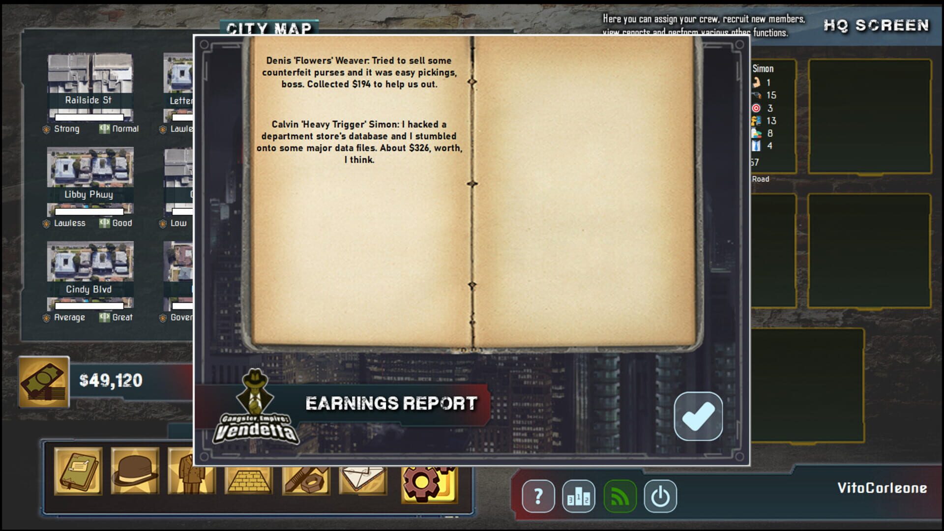 Screenshot for Gangster Empire: Vendetta
