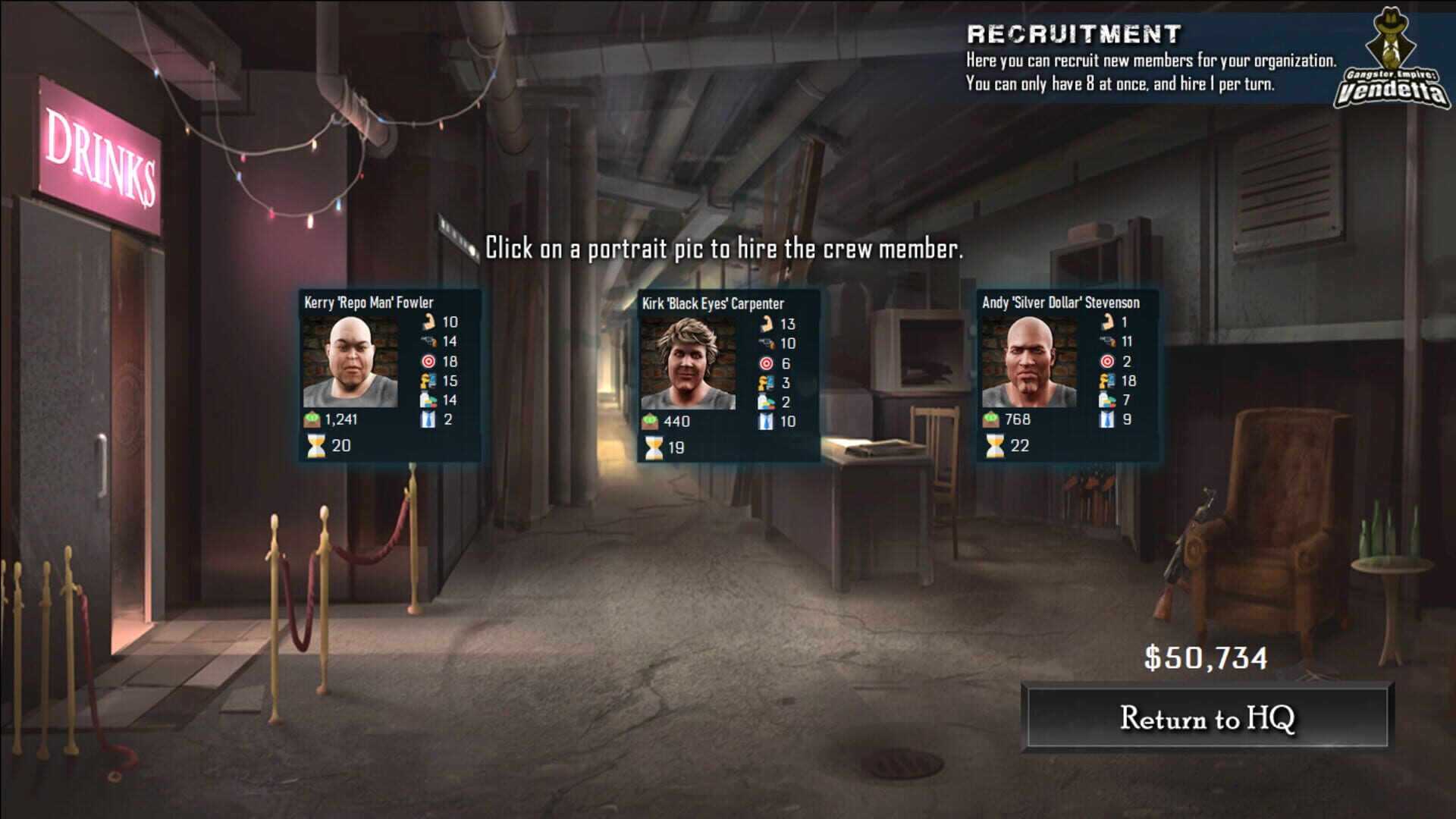 Screenshot for Gangster Empire: Vendetta
