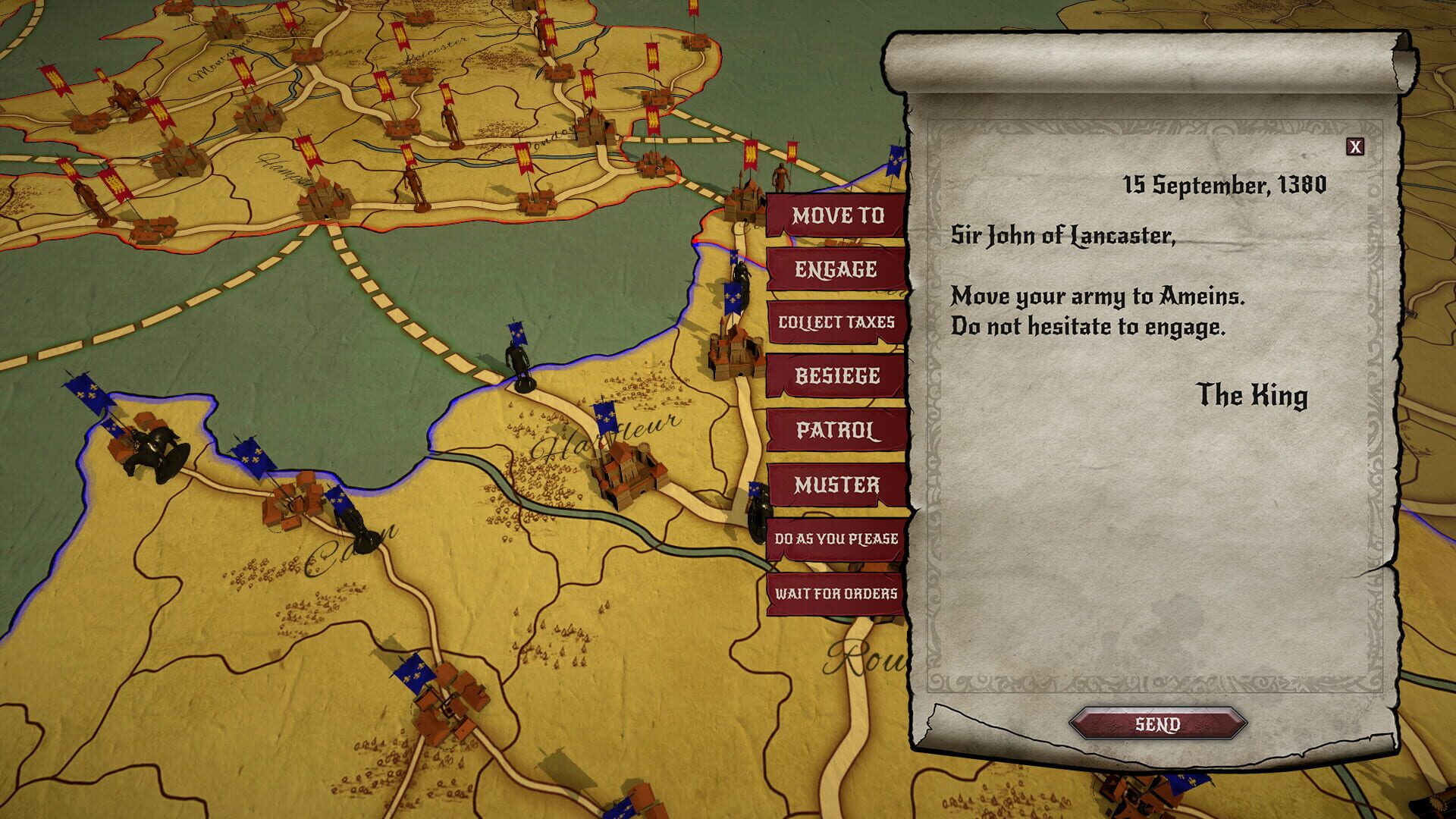 Screenshot for King's Orders