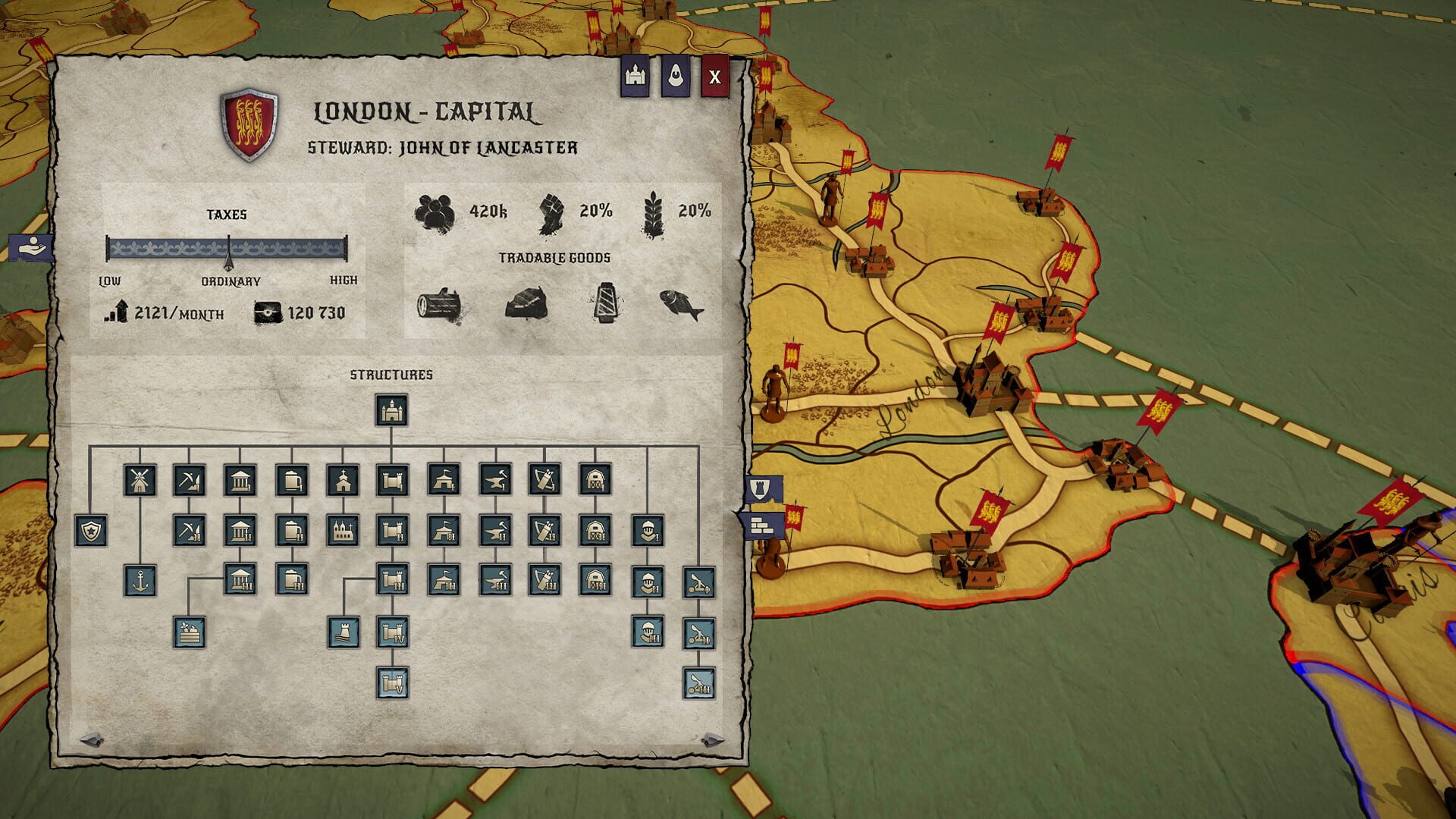 Screenshot for King's Orders