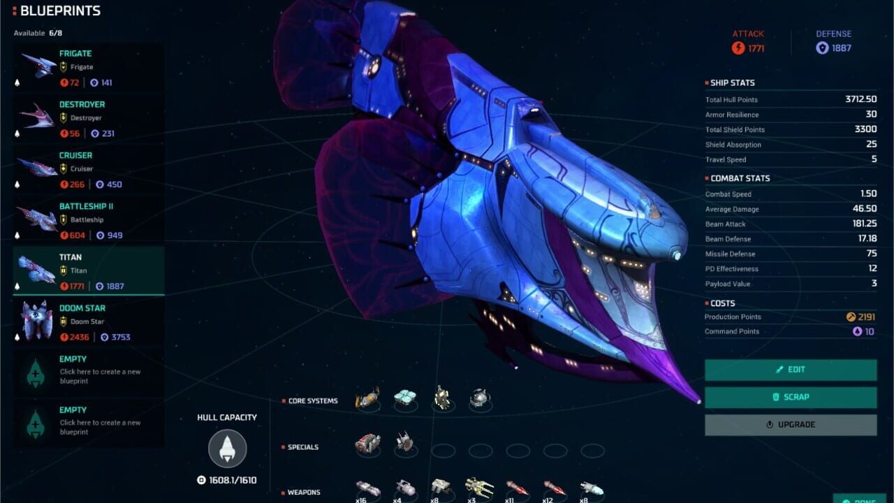 Screenshot for Master of Orion: Elerian Fiefdoms