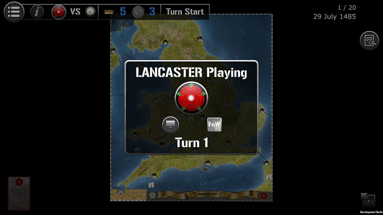 Screenshot for Wars Across the World: Bosworth 1485