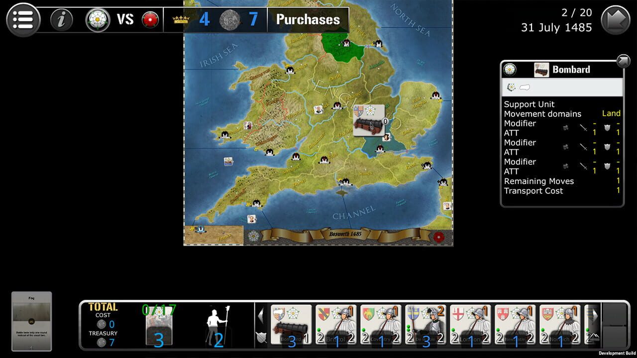Screenshot for Wars Across the World: Bosworth 1485