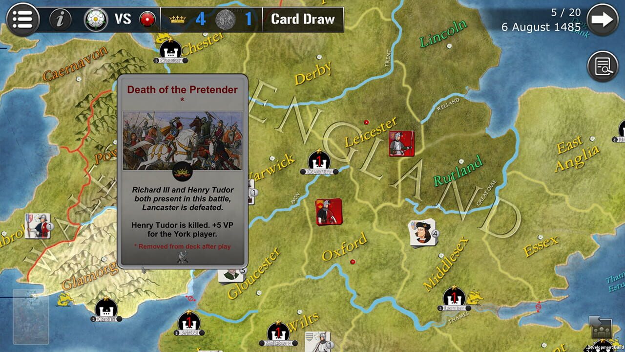 Screenshot for Wars Across the World: Bosworth 1485