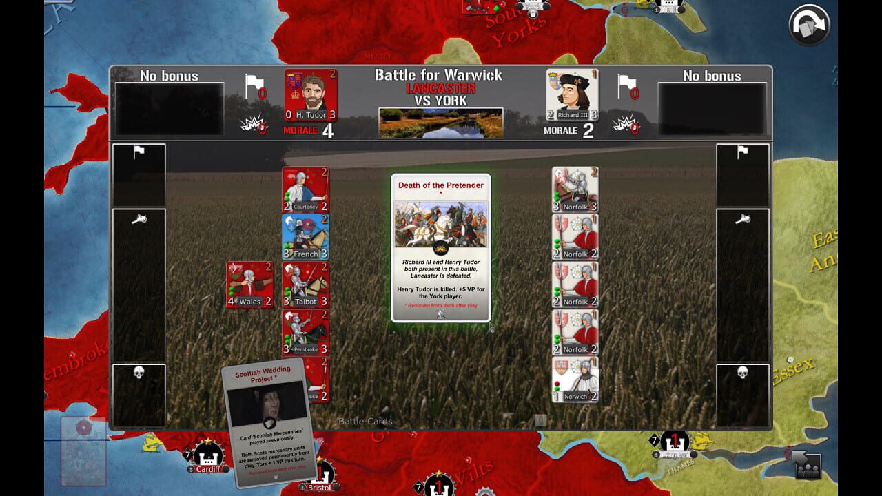 Screenshot for Wars Across the World: Bosworth 1485