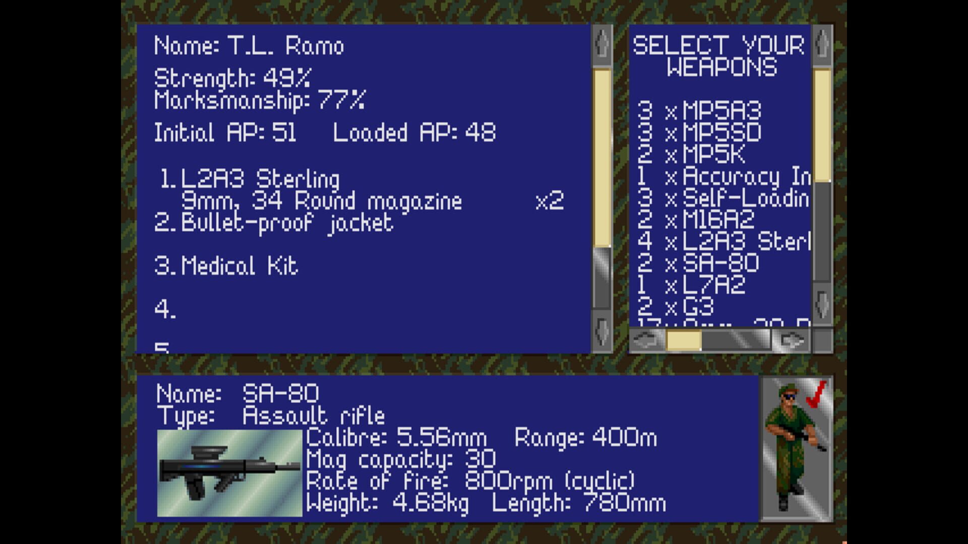Screenshot for Sabre Team