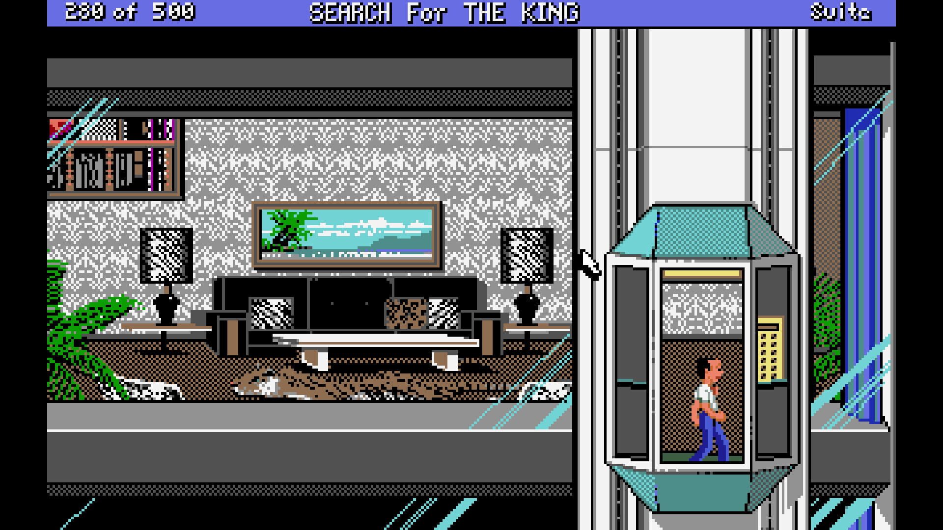 Screenshot for Les Manley in: Search for the King
