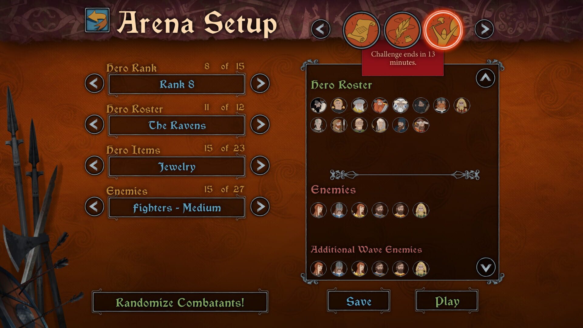 Screenshot for The Banner Saga 3: Eternal Arena