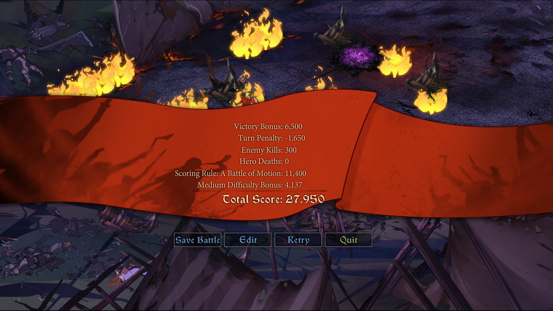 Screenshot for The Banner Saga 3: Eternal Arena