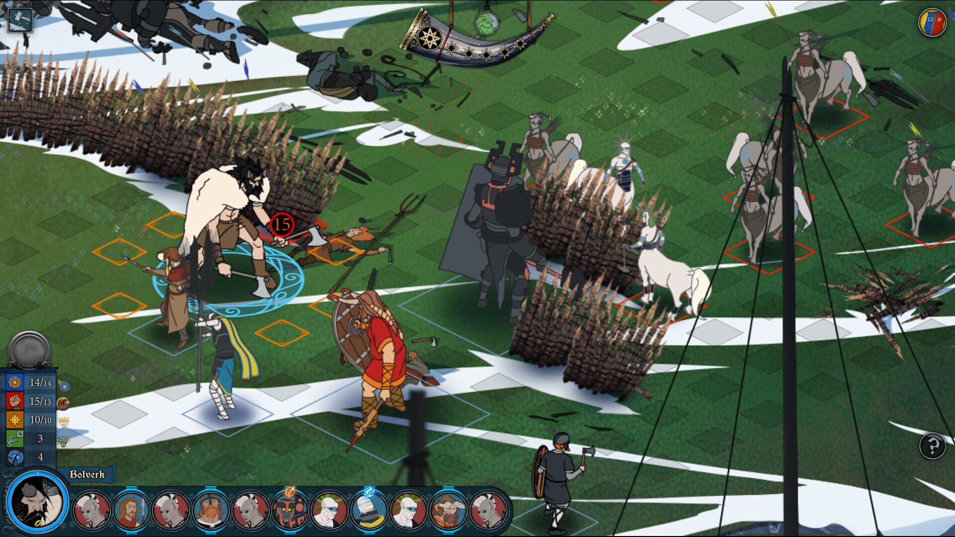 Screenshot for The Banner Saga 3: Eternal Arena