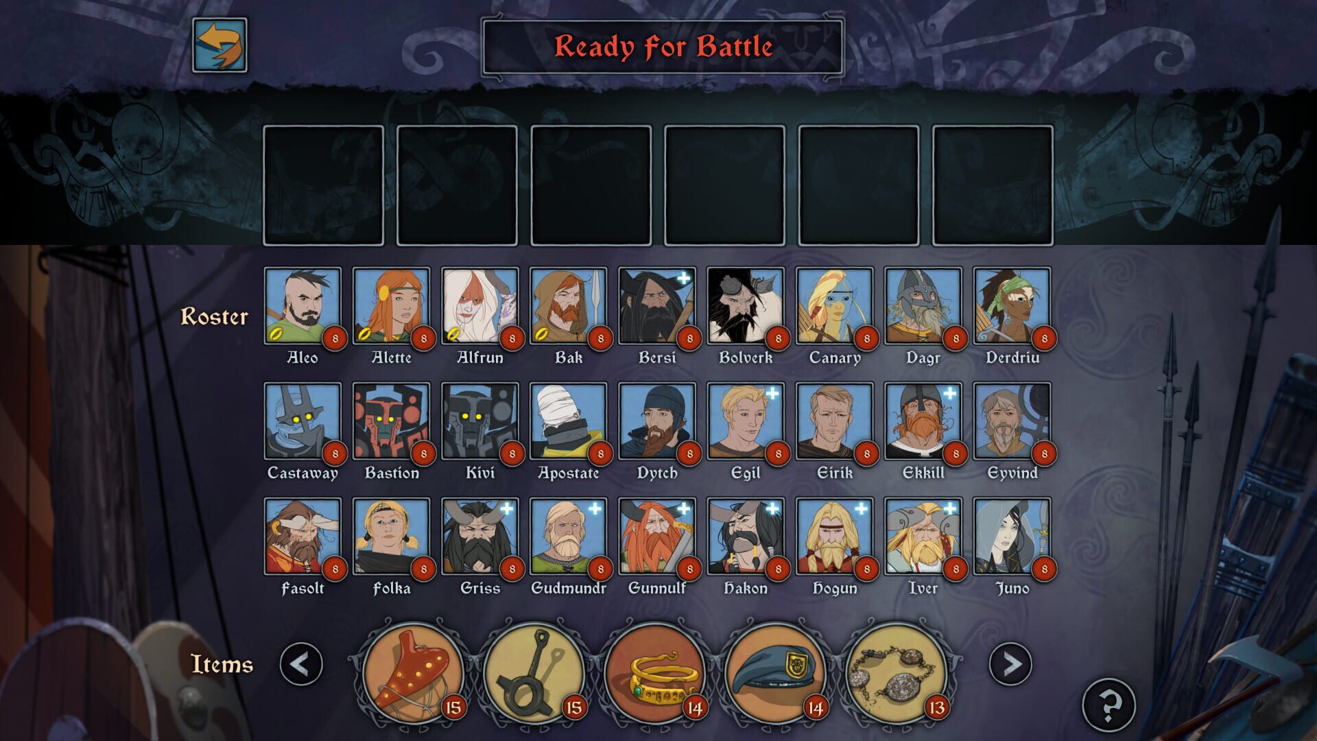 Screenshot for The Banner Saga 3: Eternal Arena