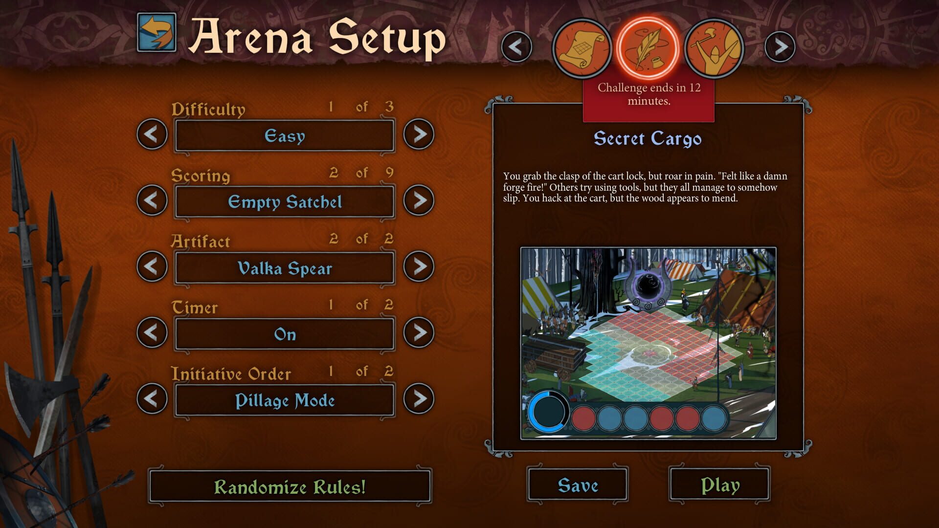 Screenshot for The Banner Saga 3: Eternal Arena