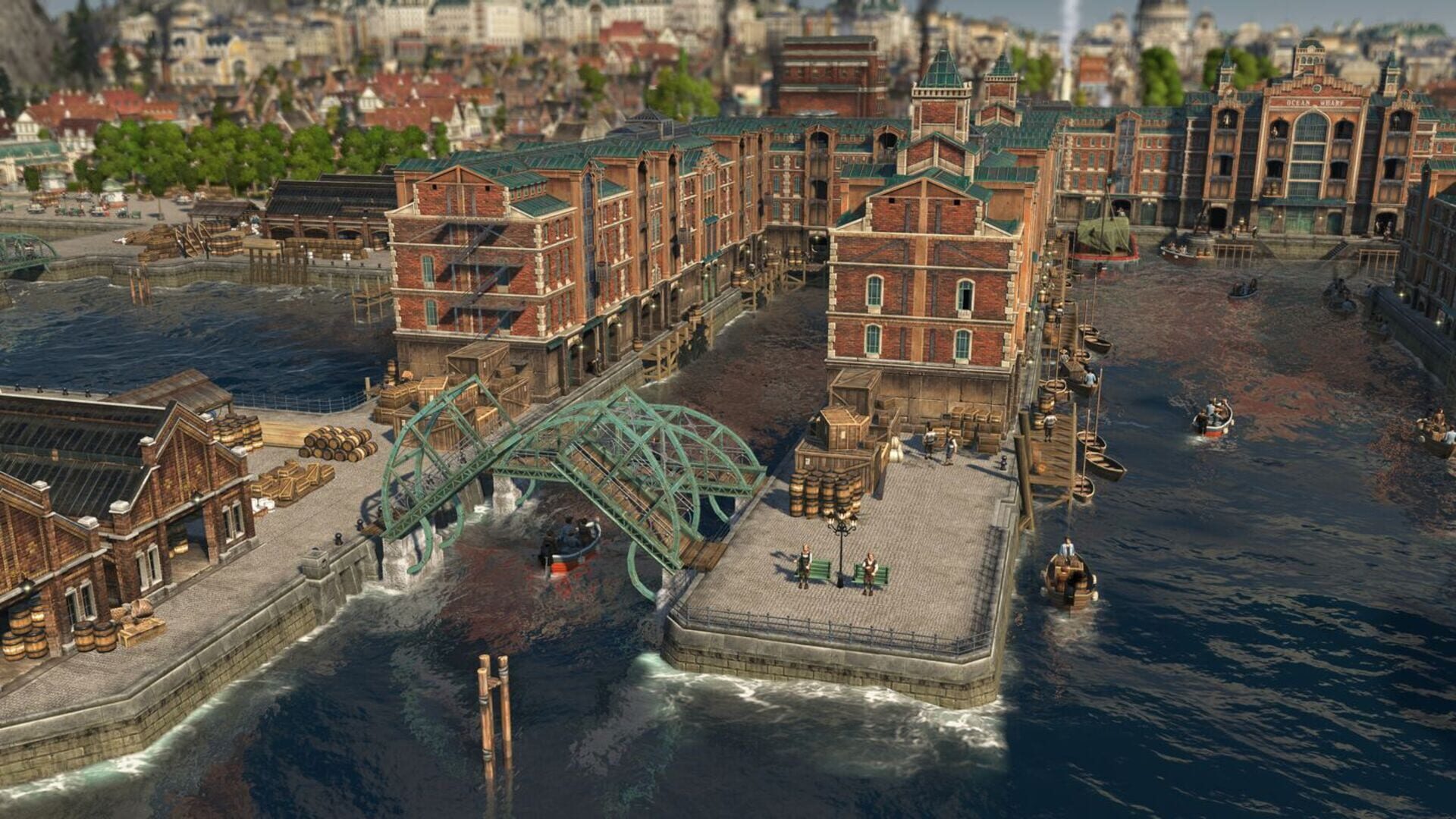 Screenshot for Anno 1800: Docklands