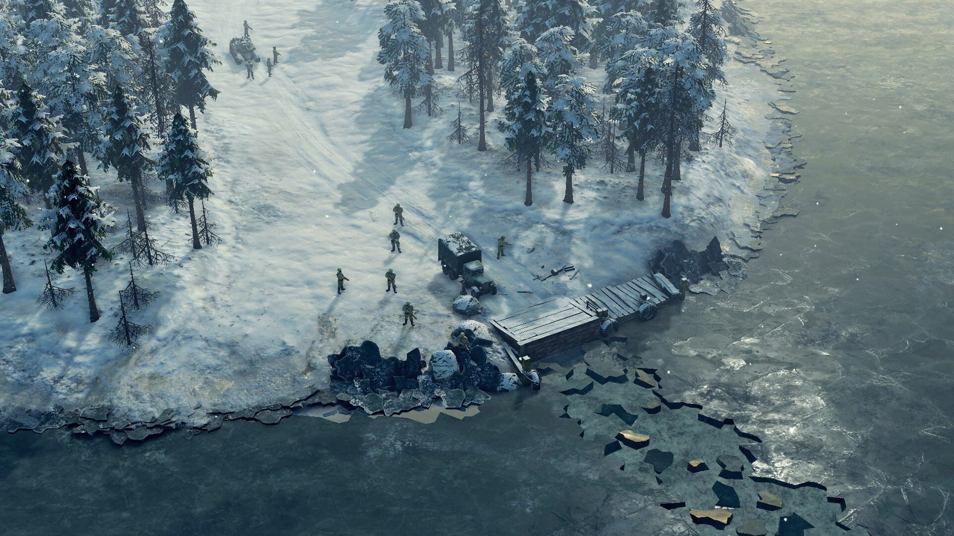 Screenshot for Sudden Strike 4: Finland - Winter Storm
