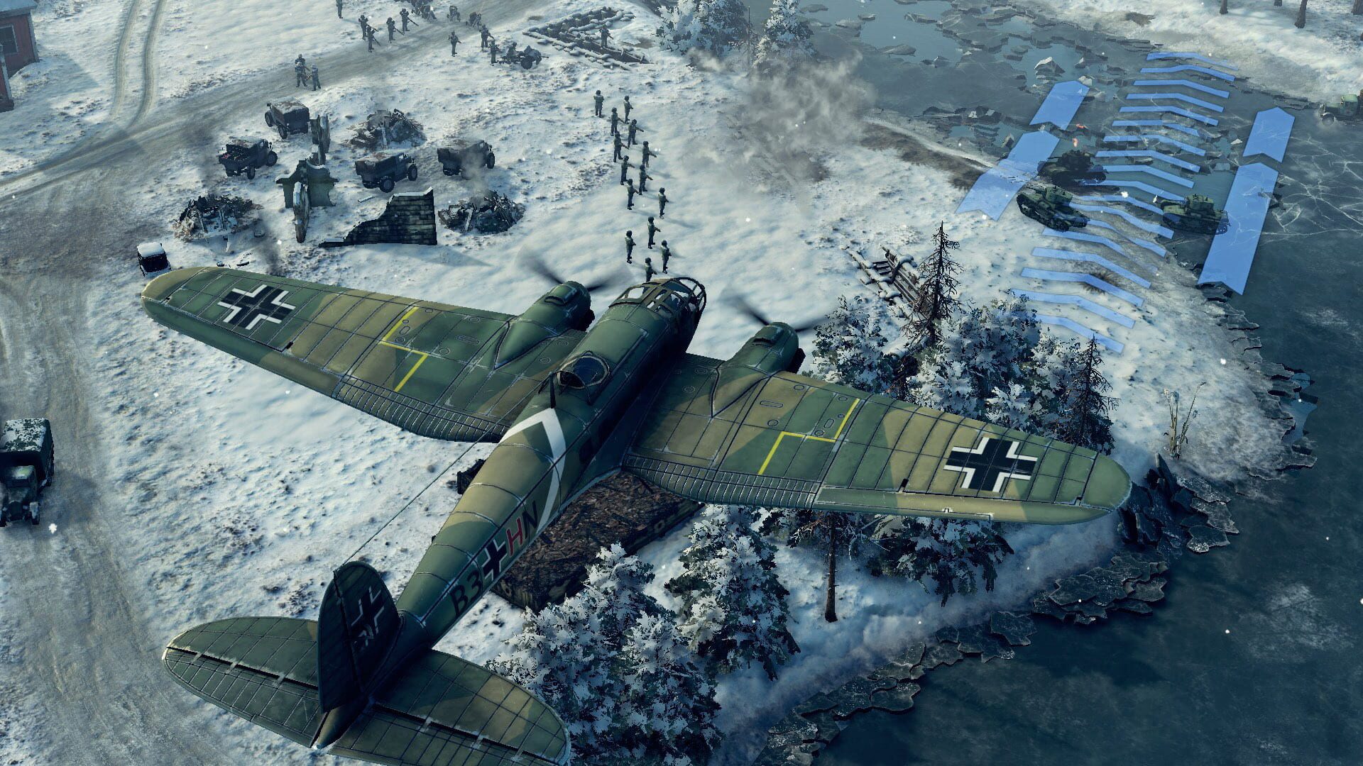 Screenshot for Sudden Strike 4: Finland - Winter Storm