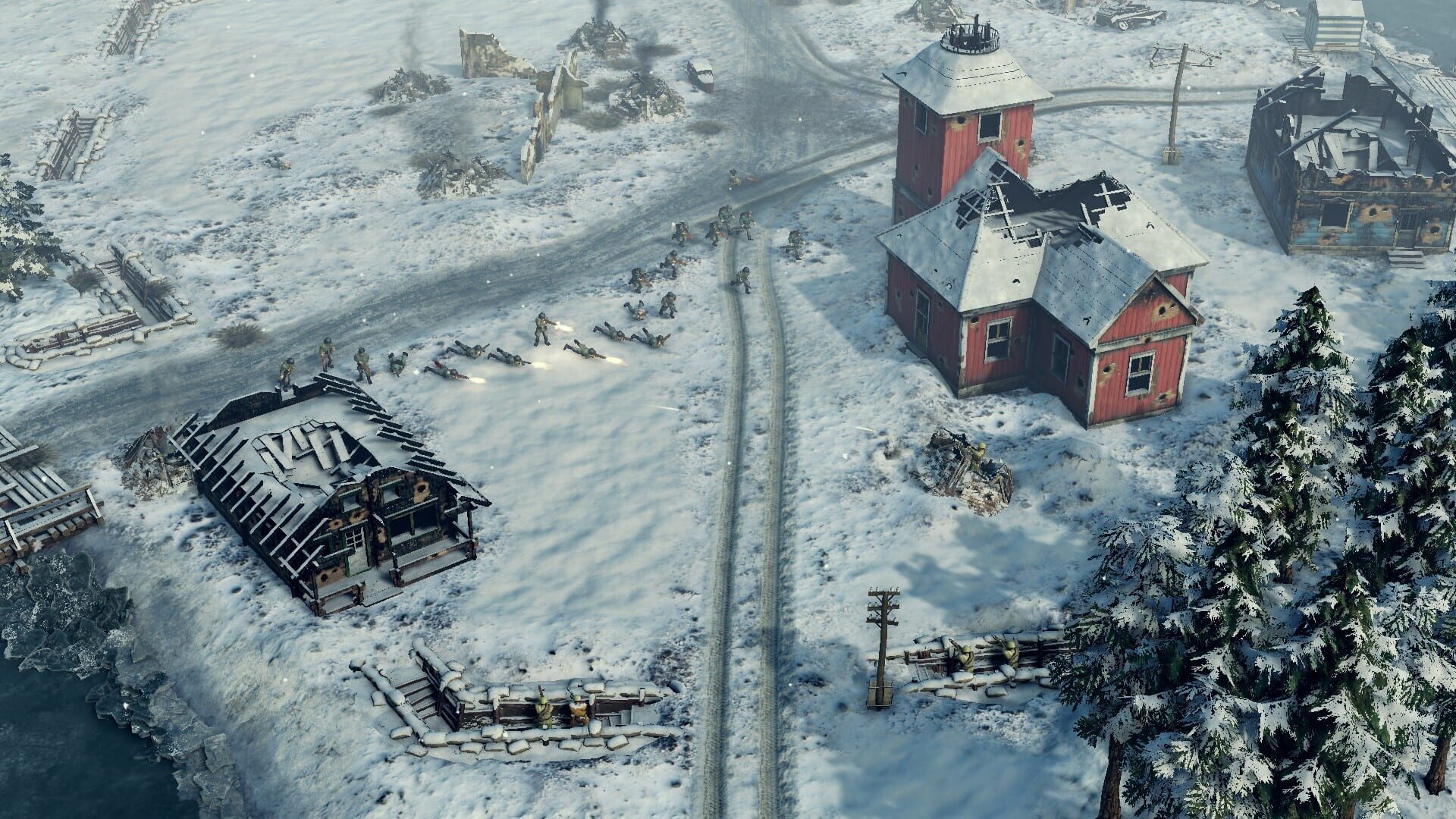Screenshot for Sudden Strike 4: Finland - Winter Storm