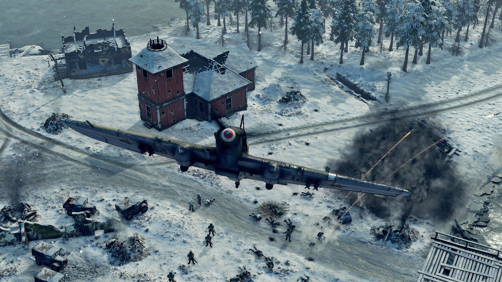 Screenshot for Sudden Strike 4: Finland - Winter Storm