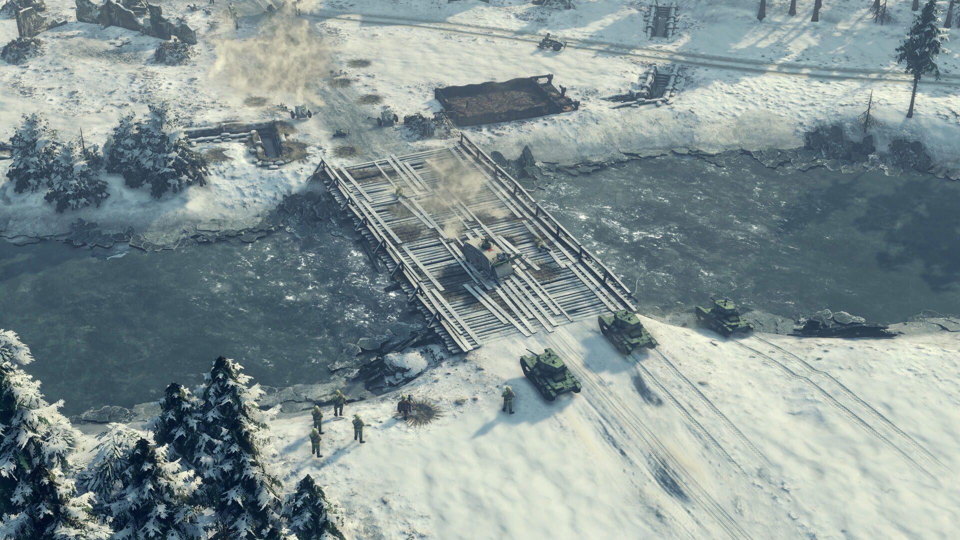 Screenshot for Sudden Strike 4: Finland - Winter Storm