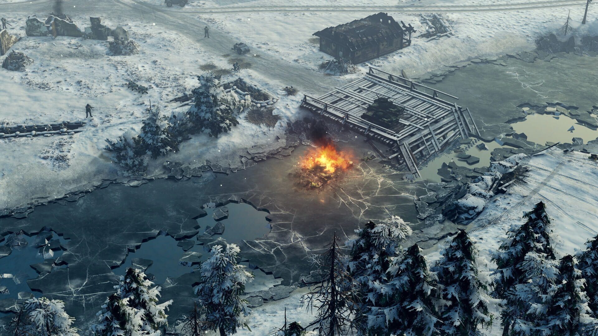 Screenshot for Sudden Strike 4: Finland - Winter Storm