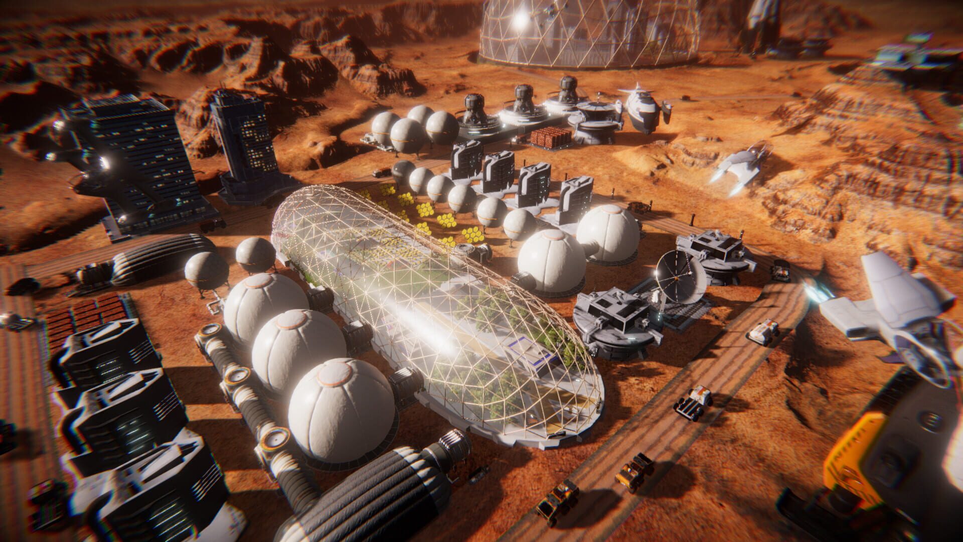 Screenshot for Mars Colony Builder