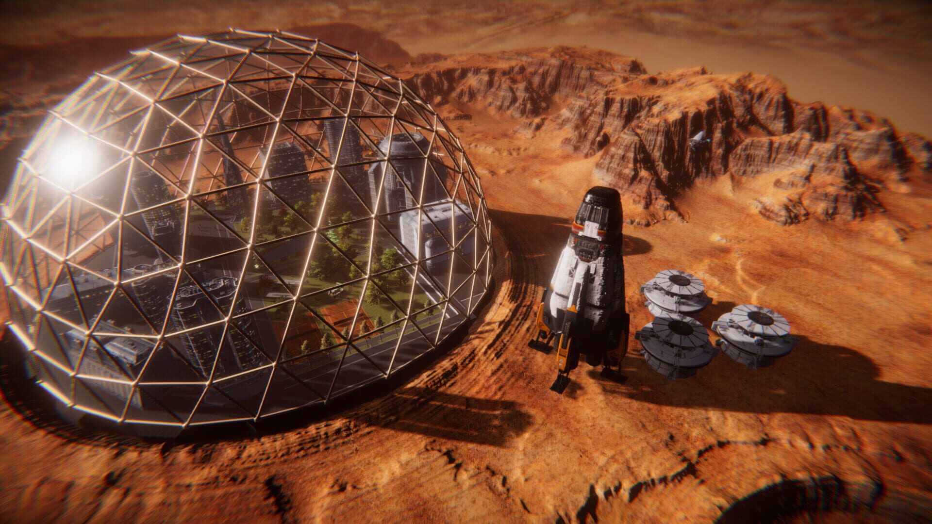 Screenshot for Mars Colony Builder